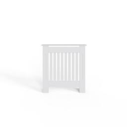 FWStyle Vertical Slat Small White Radiator Cover (H) 82.3 (W) 78cm (D) 19cm - thumbnail 3
