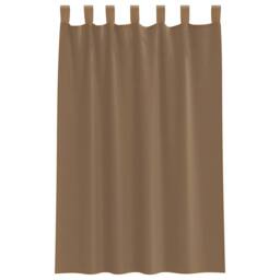 Berkfield Home Voile Curtains with Loops 2 pcs Light Brown 140x175 cm - thumbnail 4