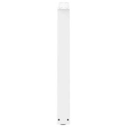 Berkfield Home Dining Table Legs V-Shape 2 pcs White 80x(72-73.3) cm Steel - thumbnail 6