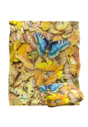 JQ Licensing Royce Mcclure Be Unique Butterflies Silky Touch Super Soft Throw Blanket 152 X 127 cm in White - thumbnail 2