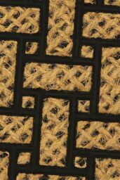 JVL Alba Woven Tuffscrape Doormat 40x60cm Parquet in Natural - Size: 40 cm x 60 cm - thumbnail 3