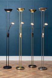 BHS Lighting Mother & Child LED Floor Lamp in Black - thumbnail 5