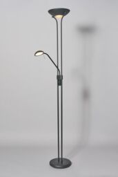 BHS Lighting Mother & Child LED Floor Lamp in Black - thumbnail 1