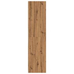 Berkfield Home Wardrobe Artisian Oak 80x50x200 cm Engineered Wood in Brown - Size: 80 x 50 x 200 cm - thumbnail 5