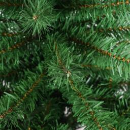 House of Home 4ft Artificial Christmas Tree Green Tips with Metal Stand - Size: 120 cm x 60 cm - thumbnail 2