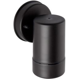 Loops Outdoor IP44 Spot Downlight - Dimmable 7W GU10 LED - Black Wall & Clear Pc - thumbnail 3