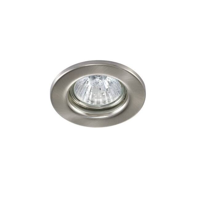 Netlighting Hudson GU10 Fixed Recessed Downlight Satin Nickel (Bulb Not Included) in Grey - image 1