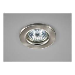 Netlighting Hudson GU10 Fixed Recessed Downlight Satin Nickel (Bulb Not Included) in Grey - thumbnail 2