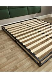 Aspire Loft Metal Bed Frame in Black - Size: Single - thumbnail 5