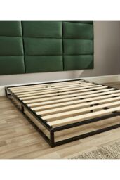 Aspire Loft Metal Bed Frame in Black - Size: Single - thumbnail 6