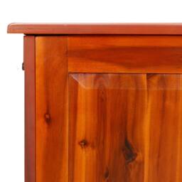 Berkfield Home Storage Chest with Lid Brown Solid Wood Acacia - thumbnail 8