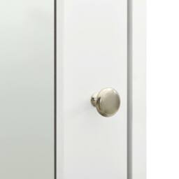 Berkfield Home Charming Bathroom Mirror Cabinet White 66x17x63 cm MDF - Size: 66 x 17 x 63 cm - thumbnail 7