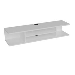 Decorotika Pivot Floating TV Stand TV Unit for TVs up to 50 inch in White - thumbnail 3