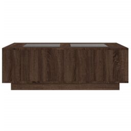Berkfield Home Coffee Table with Infinity LED Brown Oak 116x69x40 cm - Size: 116 x 69 x 40 cm - thumbnail 6