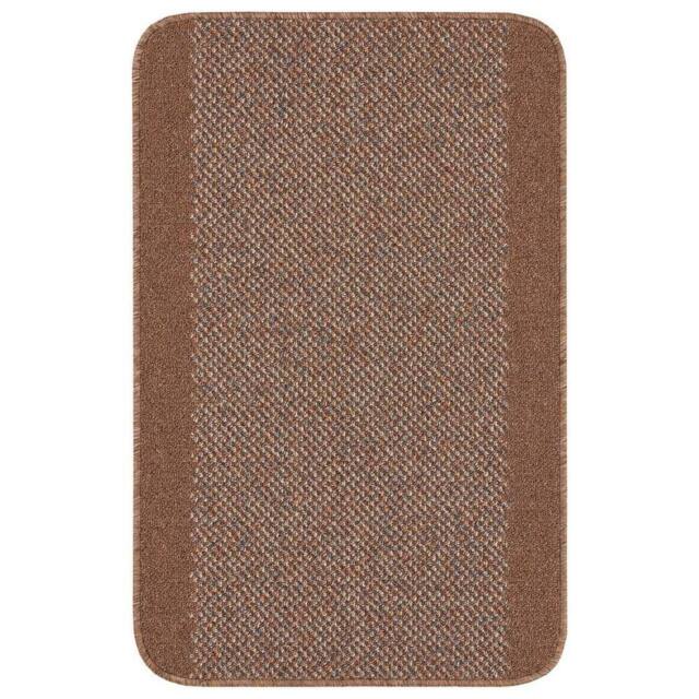 The Rug Shop UK Brown Machine Washable AntiSlip Floor Mat - Size: 67 cm x 200 cm - image 1