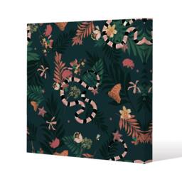 Benjamin Tate Design Beautiful dark forest (Canvas Print) / 61 x 61 x 4cm in Natural - Size: 61 x 61 x 4 cm - thumbnail 1