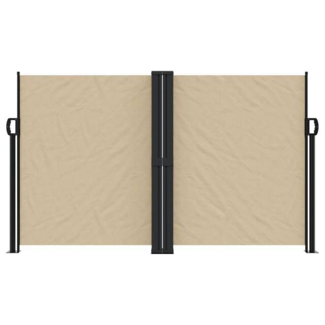 Berkfield Home Retractable Side Awning Beige 140x1200 cm - image 1
