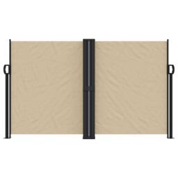 Berkfield Home Retractable Side Awning Beige 140x1200 cm