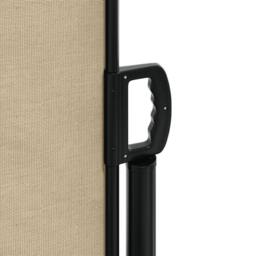 Berkfield Home Retractable Side Awning Beige 140x1200 cm - thumbnail 8