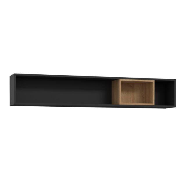Furniture To Go High Rock Wall Shelf in Black - image 1