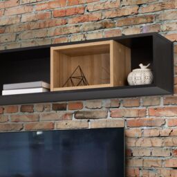Furniture To Go High Rock Wall Shelf in Black - thumbnail 6
