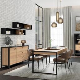 Furniture To Go High Rock Wall Shelf in Black - thumbnail 3