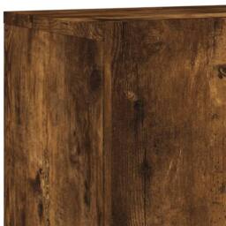 Berkfield Home TV Cabinet Wall-mounted Smoked Oak 60x30x41 cm in Brown - Size: 60 x 30 x 41 cm - thumbnail 9