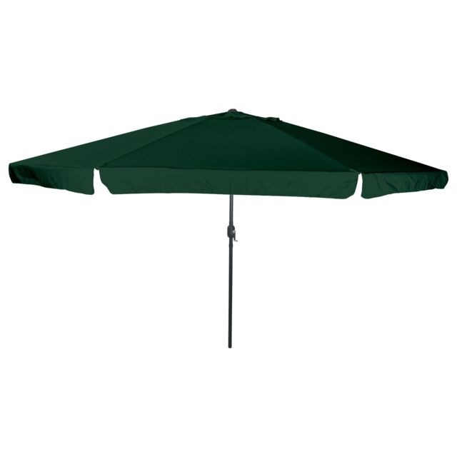 Berkfield Home Garden Parasol √∏395x245 cm Green - Size: 395x245 cm - image 1