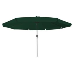 Berkfield Home Garden Parasol √∏395x245 cm Green - Size: 395x245 cm - thumbnail 2