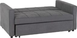 Furnishings For Less UK Astoria 2 Seater Fabric Manual Sofa Bed Grey or Blue - thumbnail 3