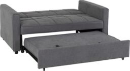 Furnishings For Less UK Astoria 2 Seater Fabric Manual Sofa Bed Grey or Blue - thumbnail 4