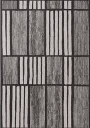 THE RUGS Ted Baker Flatweave Allington Indoor Outdoor Rug Geometric Reversible in Black - Size: 200 cm x 300 cm - thumbnail 3