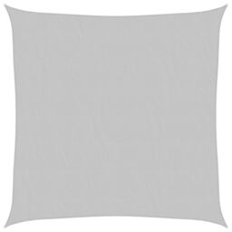 Berkfield Home Sun Shade Sail Light Grey 3.6x3.6 m 100% Polyester Oxford - thumbnail 2