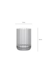 Cosmic Toothbrush Holder, Tumbler, Resistant Glass, Forest, Lido Collection in Dark Green - thumbnail 7