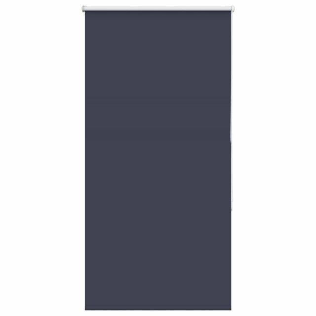 Berkfield Home Roller Blind Blackout Marine 70x150 cm Fabric Width 65.7 cm Polyester in Blue - image 1