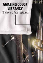 Warner Bros. Lord of The Rings Sauron Runes Silky Touch Super Soft Throw Blanket 152 X 127 cm in White - thumbnail 4