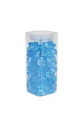 KDMD Large Light Blue Acrylic Stones in Square Jar 300gr 2 Pack - thumbnail 1