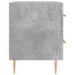 Berkfield Home Bedside Cabinets 2 pcs Concrete Grey 40x35x47.5 cm Engineered Wood - thumbnail 7