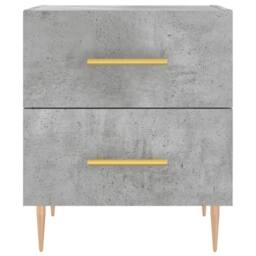 Berkfield Home Bedside Cabinets 2 pcs Concrete Grey 40x35x47.5 cm Engineered Wood - thumbnail 6