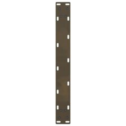 Berkfield Home Coffee Table Legs Natural Steel 2 pcs 50x(42-43) cm Steel in Grey - thumbnail 7