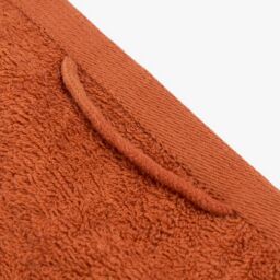 OHS 10 Pack of 100% Cotton Bath Sheet Bathroom Towel in Burnt Orange - thumbnail 2