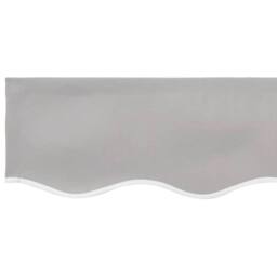 Berkfield Home Awning Replacement Fabric for 3x2.5 m Frame Light Grey - thumbnail 6