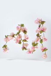 Homescapes Set of 3 Artificial Blossom Flower Garlands, 5 Ft - thumbnail 4