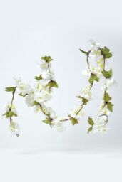Homescapes Set of 3 Artificial Blossom Flower Garlands, 5 Ft - thumbnail 2