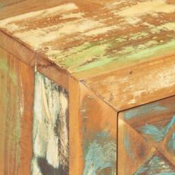 Berkfield Home Beautiful Bedside Cabinet 40x30x50 cm Solid Reclaimed Wood - Size: 40 x 30 x 50 cm - thumbnail 7