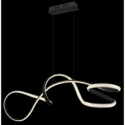 Netlighting Swirl Pendant Ceiling Light Matt Black LED 4000K - thumbnail 3