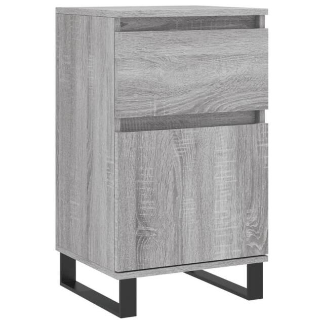 Berkfield Home Sideboard Grey Sonoma 40x35x70 cm Engineered Wood - Size: 40 x 35 x 70 cm - image 1