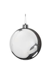 KDMD Silver Shiny Shatterproof Bauble x1 30cm - thumbnail 2
