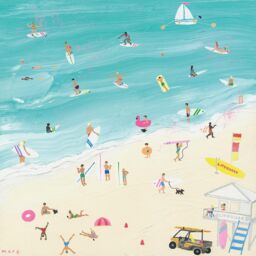 Mary Donald Surf´s Up Australia Wooden Block - thumbnail 2
