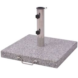 Berkfield Home Parasol Stand 45 cm in Grey